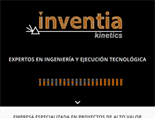 Tablet Screenshot of inventiakinetics.com